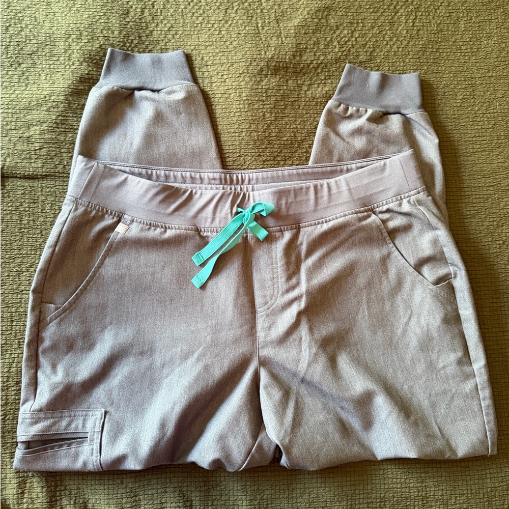 FIGS Graphite Zamora Jogger Scrub Pants XL Petite